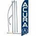 Acura Blue Swooper Flag Bundle