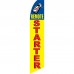 Remote Starter Yellow Swooper Flag Bundle