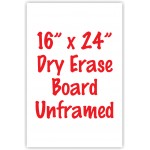 16" x 24" Unframed Dry Erase Whiteboard