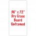 36" x 72" Unframed Dry Erase Whiteboard