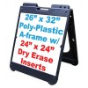 Dry Erase A-Frame Signs