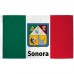 Sonora Mexico State 3' x 5' Polyester Flag, Pole and Mount