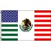 US Mexico 3'x 5' Country Flag