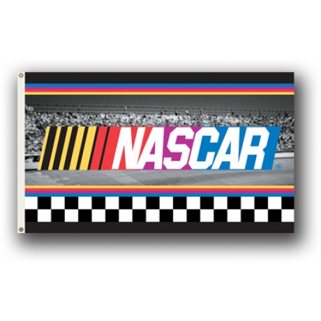 NASCAR Stripe 3'x 5' Motor Sports Flag