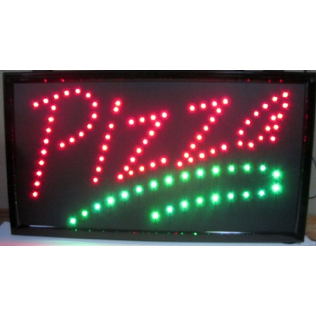 13" X 24" Pizza LED Sign