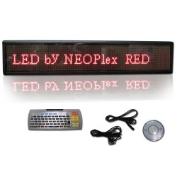   9"H x 50"W One Color Scrolling LED Sign 
