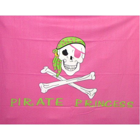 Pirate Princess Polar Fleece Throw/Blanket