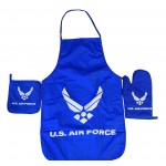 United States Air Force Apron & Oven Mitt Set