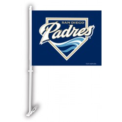 San Diego Padres Two Sided Car Flag