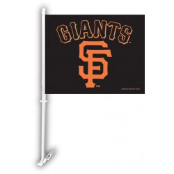 San Francisco Giants Two Sided Car Flag