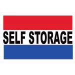 Self Storage 2' x 3' Vinyl Business Banner