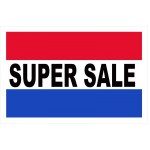 Super Sale 2' x 3' Vinyl Business Banner
