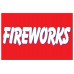 Fireworks Red 2' x 3' Vinyl Business Banner