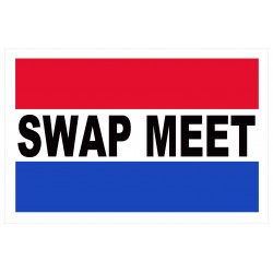 Swap Meet 2' x 3' Vinyl Business Banner