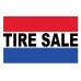 Tire Sale 2' x 3' Vinyl Business Banner