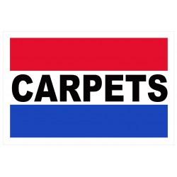 Carpets 2' x 3' Vinyl Business Banner