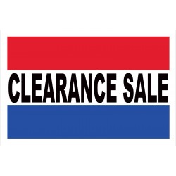 Clearance Sale 2' x 3' Vinyl Business Banner