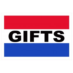 Gifts 2' x 3' Vinyl Business Banner
