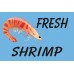 Fresh Shrimp Blue 2' x 3' Vinyl Business Banner