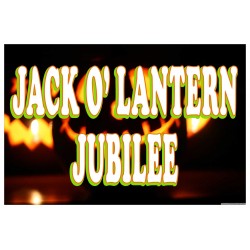 Jack O' Lantern Jubilee 2' x 3' Vinyl Business Banner