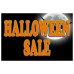 Halloween Sale Full Moon 2' x 3' Vinyl Business Banner