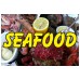 Seafood Lobster Shrimp 2' X 3' Vinyl Business Banner