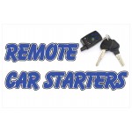 Remote Car Starter 2' x 3' Vinyl Business Banner