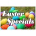Easter Specials 2' x 3' Vinyl Business Banner