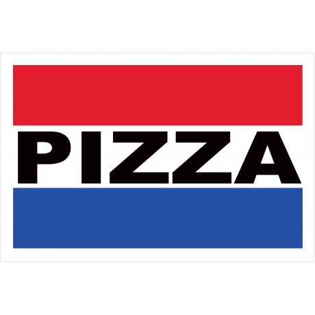 Pizza 2' x 3' Vinyl Business Banner