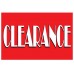 Clearance Sale Red 2' x 3' Vinyl Business Banner
