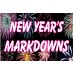 New Year Markdowns 2' x 3' Vinyl Business Banner