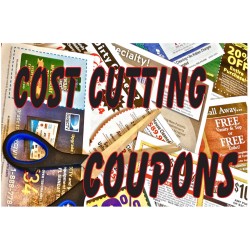Cost Cutting Coupon 2' x 3' Vinyl Business Banner