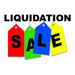 Liquidation Sale 2' x 3' Vinyl Business Banner