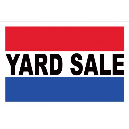Yard Sale 2' x 3' Vinyl Business Banner (BN0235) - by www.neoplexonline.com