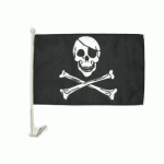 Pirate 12" x 15" Car Window flag
