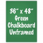 36" x 48" Unframed Green Chalkboard Sign