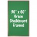 36" x 60" Wood Framed Green Chalkboard Sign