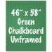 46" x 58" Unframed Green Chalkboard Sign