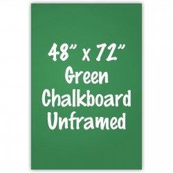 48" x 72" Unframed Green Chalkboard Sign