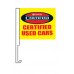 Toyota Certified Used Cars 12" x 15" Car Window Flag