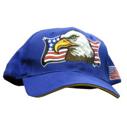 American Eagle Blue Embroidered Hat