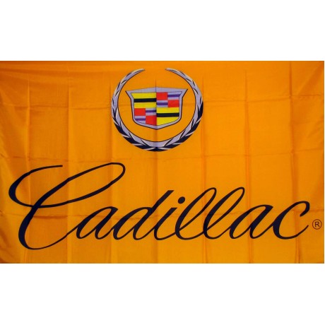 Cadillac Automotive Logo 3'x 5' Flag