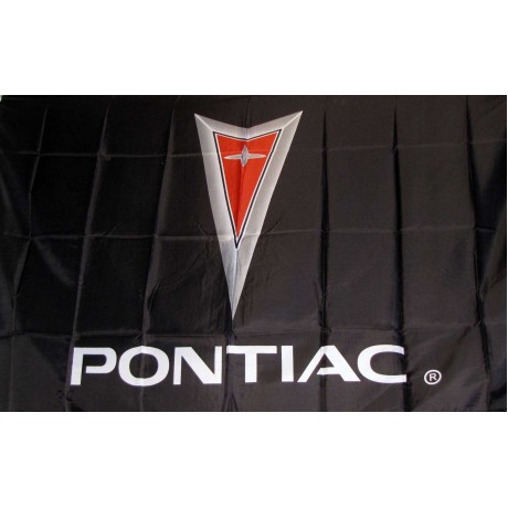 Pontiac Automotive Logo 3'x 5' Flag