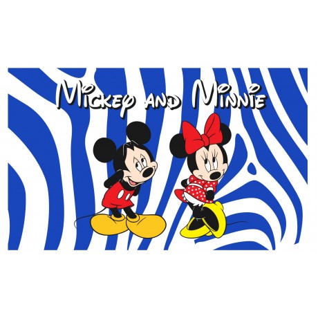 Mickey N Minnie 3'x 5' Flag