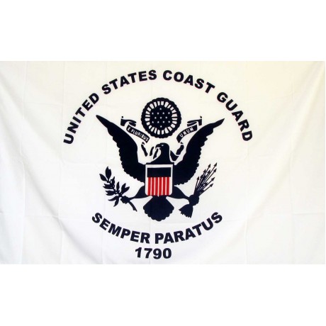 Coast Guard 3' x 5' Polyester Flag