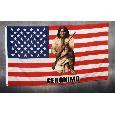 Geronimo USA 3'x 5' Flag