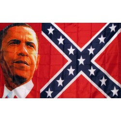 Obama Rebel 3' x5' Flag