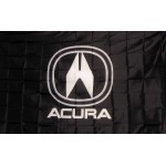 Acura Black Automotive Logo 3'x 5' Flag