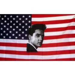 Elvis USA Novelty Music 3'x 5' Flag
