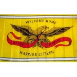 Welcome Home Warrior 3'x 5' Economy Flag